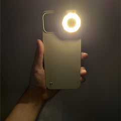 LED selfie For iPhone case
