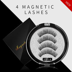 2 Pairs of Magnet Magnetic Eyelashes, Natural Handmade Mink hair, Reusable