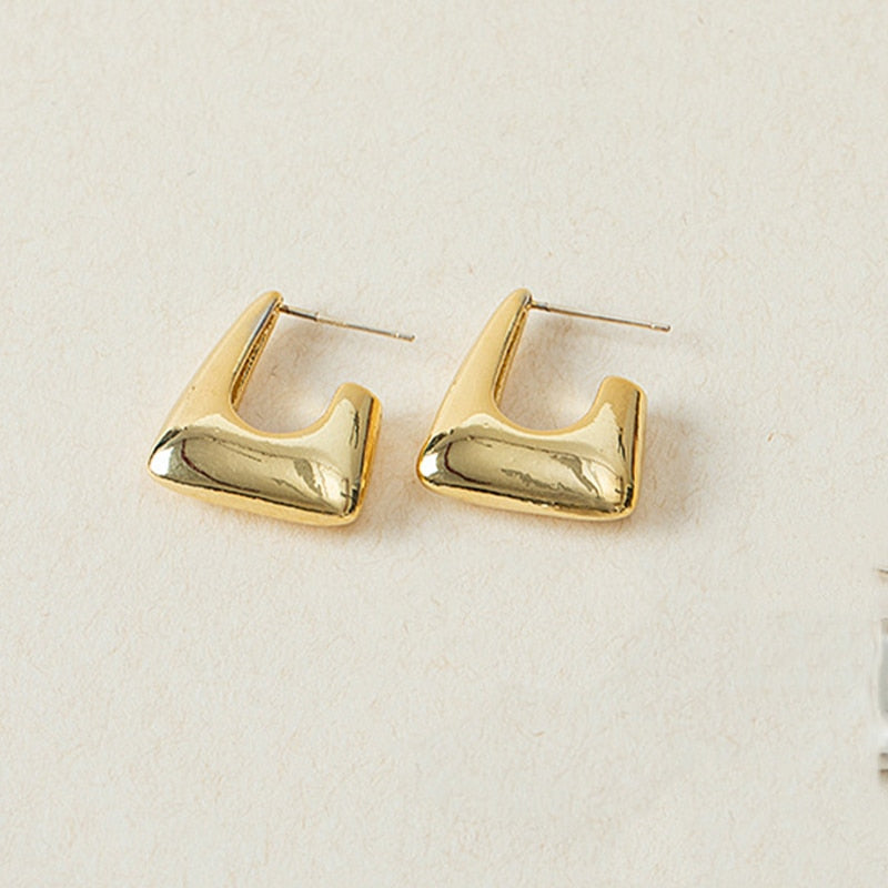 Kallista Gold-Tone Smooth Hoop Earring Collection