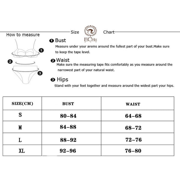 Leechee New Lingerie Set Women's Underwear Push Up Bra Set Floral Embroidery Sexy Lingerie Femme 3-Point Suit Transparent Bras