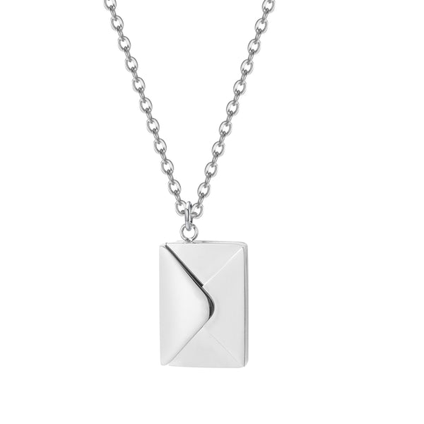 Valeria Love Letter Envelope Pendant Necklace