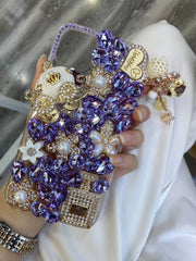 Perfume Pumpkin 3D Diamond Phone Case for For iPhone