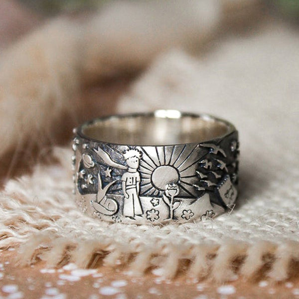 Roux Hand-Carved Punk Statement Ring Collection