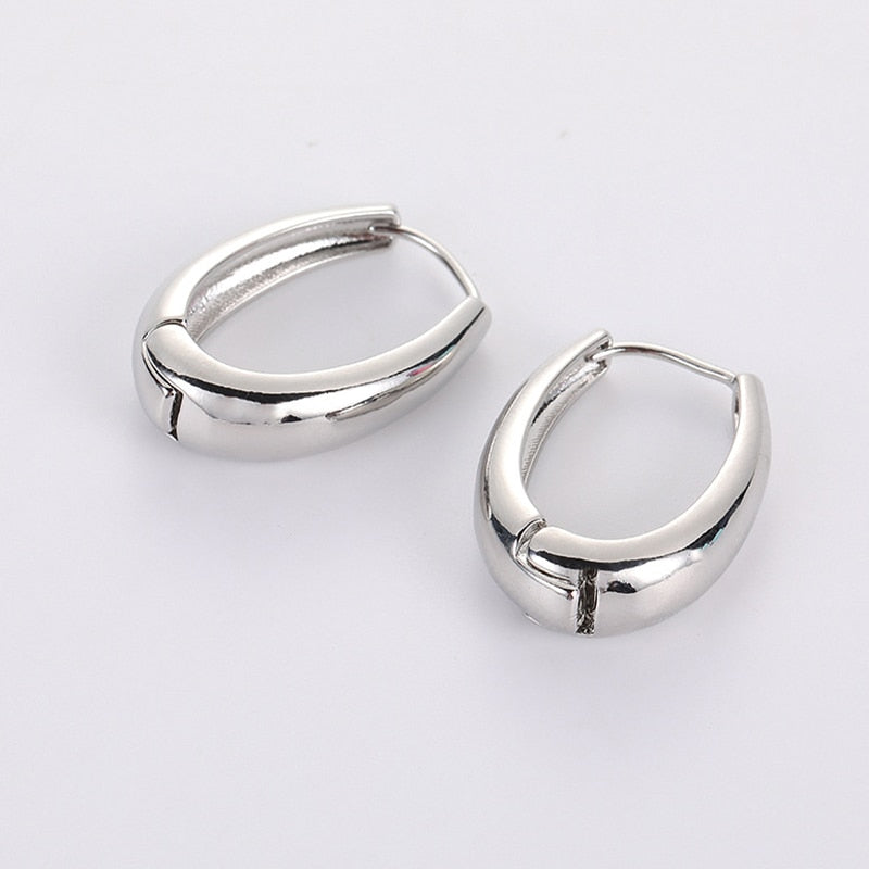 Kallista Gold-Tone Smooth Hoop Earring Collection