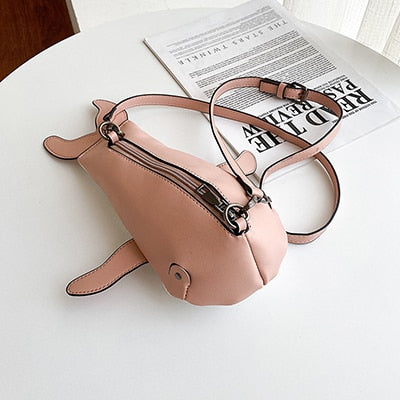 Cute Whale Design Women Shoulder Bag Purses And Handbags Cartoon Crossbody Messenger Bag Girls 2020 Bolsa Personality Coin Purse