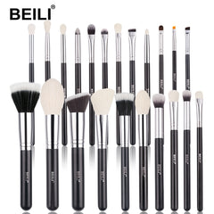 Black Makeup Brushes Set