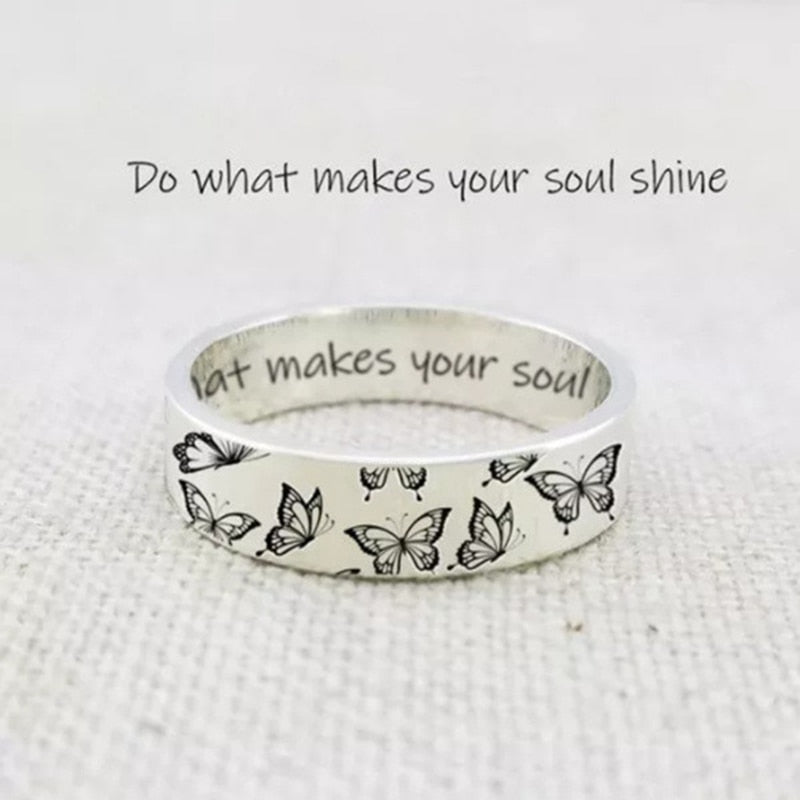 Fern Vintage Botanical Statement Ring Secondary image
