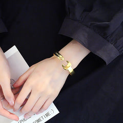 Wrench Open Bangles for Trendy Style