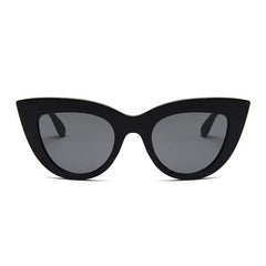 Vintage Black Cat Eye Sunglasses for Women