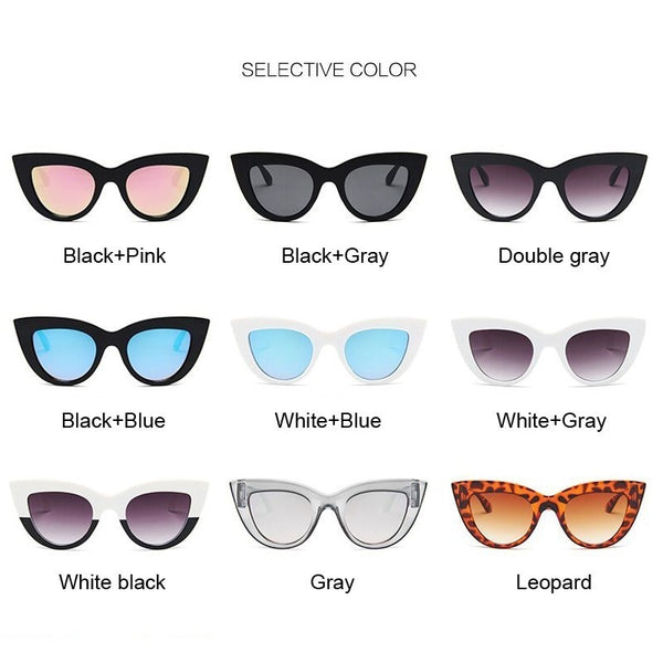Vivienne Vintage Cat-Eye UV400 Sunglasses