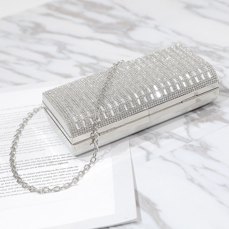 Rhinestone Blinger clutch
