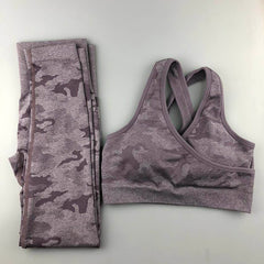 Camo Seamless Yoga Set