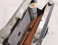 Camera clutch rhinestones