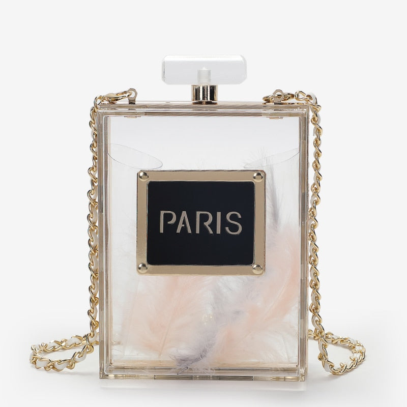 Parfum Bottle-Shaped Evening Clutch Main image
