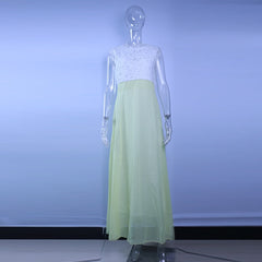 Hollow Out Beach Dress Womens Boho Sleeveless Maxi Dress Party dresses