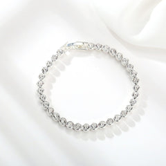 Luxury Crystal Roman Chain Bracelets Bangles