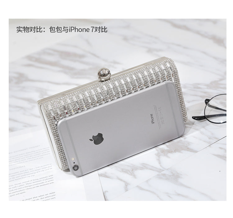 Rhinestone Blinger clutch