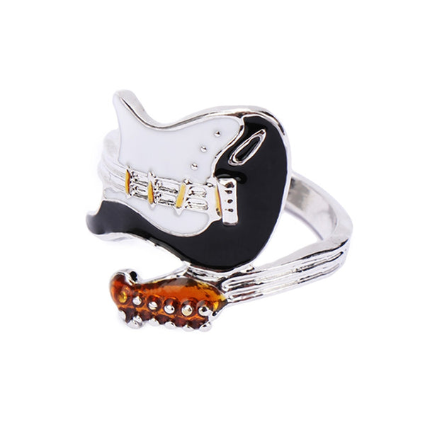 Raven Guitar Statement Ring