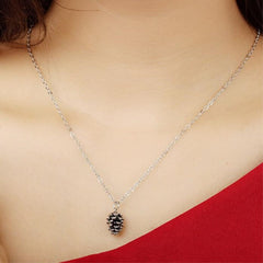 Timlee N031 New Simple Popular Pine Nut Plant Specimen Pendant Necklace Fashion Jewelry Wholesale