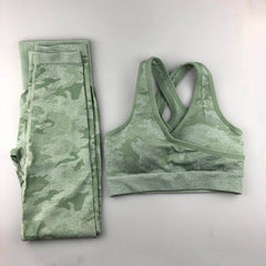 Camo Seamless Yoga Set