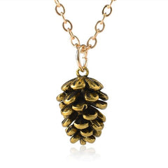 Timlee N031 New Simple Popular Pine Nut Plant Specimen Pendant Necklace Fashion Jewelry Wholesale