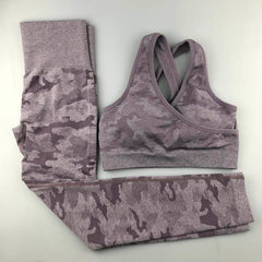 Camo Seamless Yoga Set