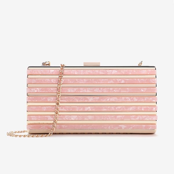 Acrylic Candy Color Clutch Bag Lady Party Wedding Evening Bag Shoulder Chain Purse Handbags For 2020 Women Evening Bags