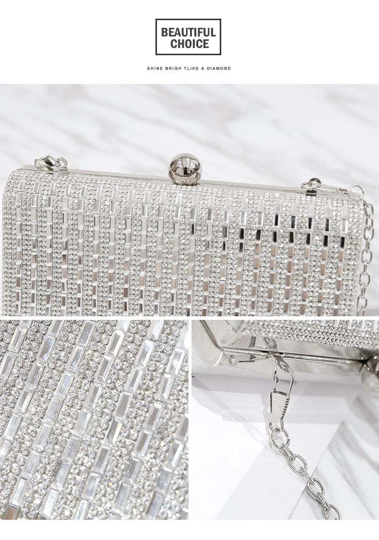 Rhinestone Blinger clutch