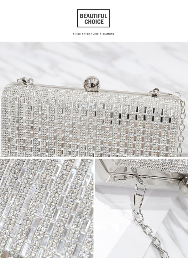 Rhinestone Blinger clutch