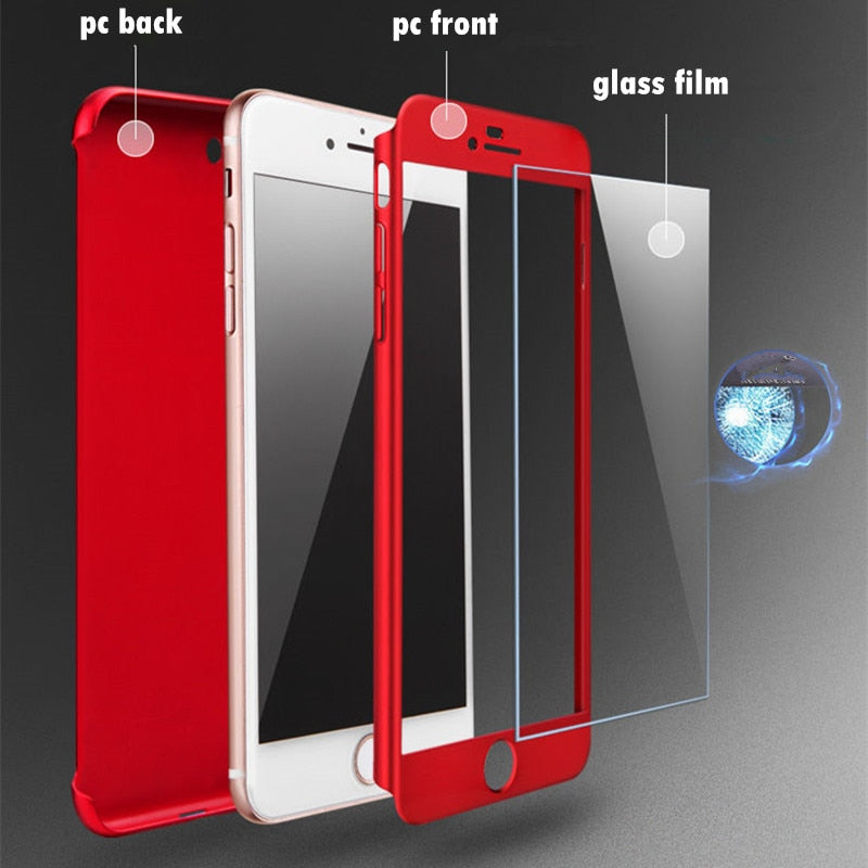 360 Full Protection Phone Case For iPhone