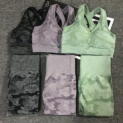 Camo Seamless Yoga Set