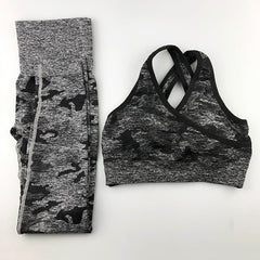 Camo Seamless Yoga Set