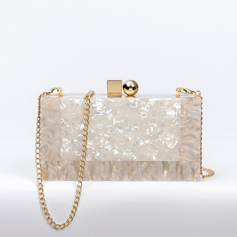 Mother of pearl clutch Main image