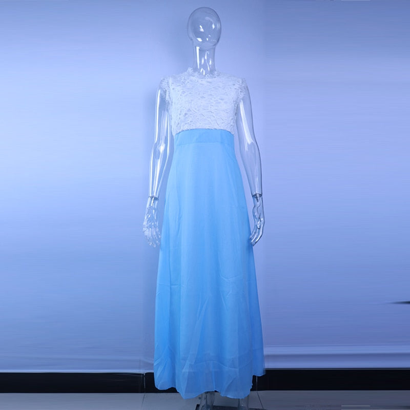 Hollow Out Beach Dress Womens Boho Sleeveless Maxi Dress Party dresses