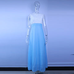 Hollow Out Beach Dress Womens Boho Sleeveless Maxi Dress Party dresses