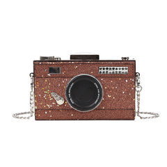 Camera clutch rhinestones