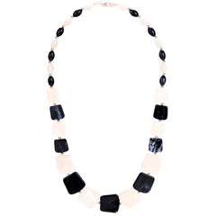 Ahmed New Maxi Statement Long Beads Necklaces Collier Fashion Spring Acrylic Geometric Pendant Collar Necklace for Women