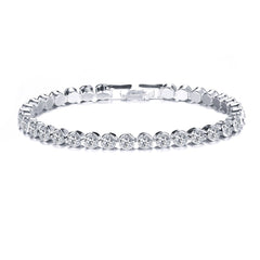 Luxury Crystal Roman Chain Bracelets Bangles
