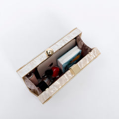 Mother of pearl clutch