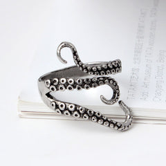 Alloy Steel Vintage Octopus Style Irregular Pattern Trendy