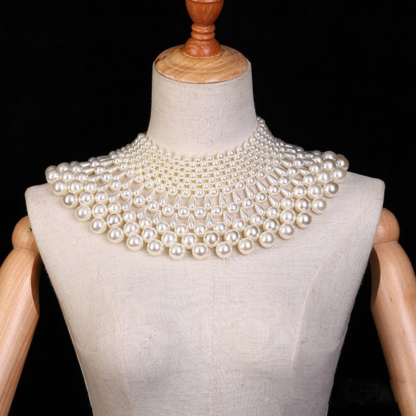 Aurette Pearl-Drape Body Chain Collection