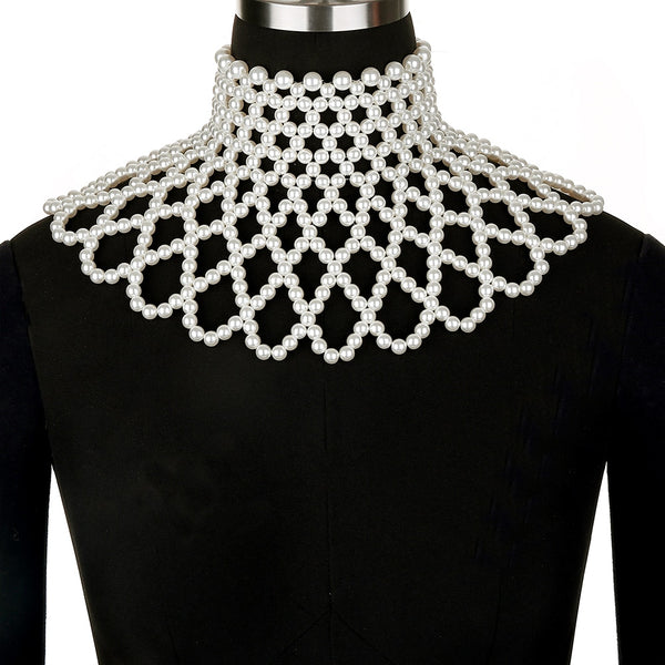 Aurette Pearl-Drape Body Chain Collection