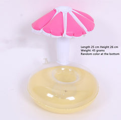 Mini Water Cup Holder Floating Inflatable Cup Holder