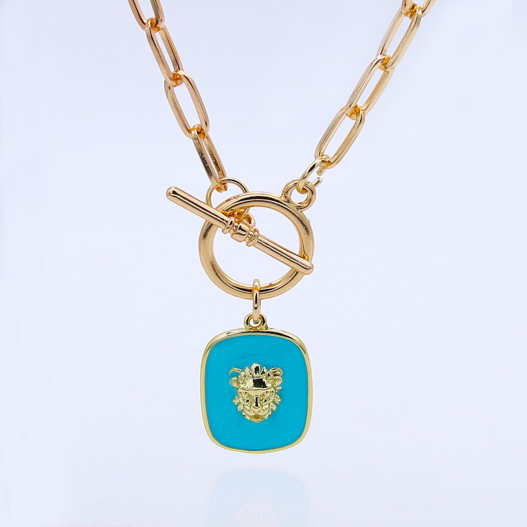 Leonora Lion & Chain Statement Jewelry Collection