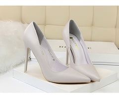 High Heels Shoes Black Pink White Shoes Stiletto Heels