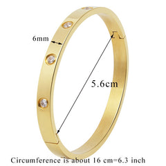Lovers Bracelets Woman Bracelets Stainless Steel Bangles