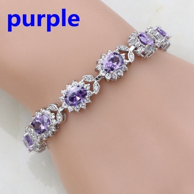 Rhinestone Chain Bracelet