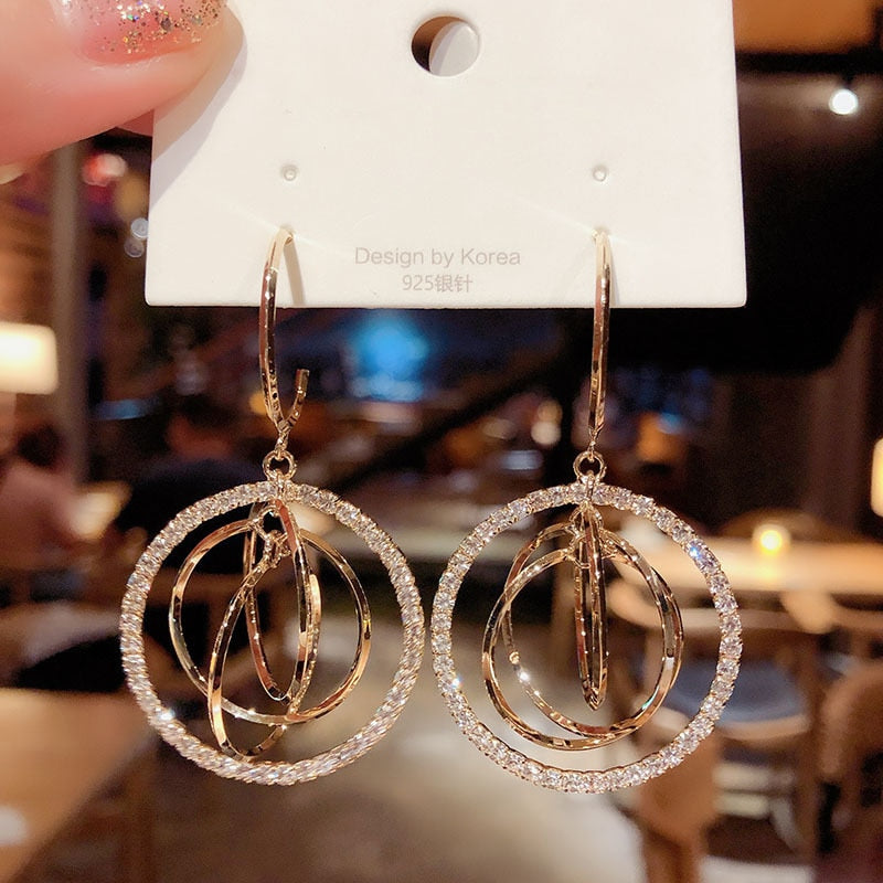 Oriana Gold-Tone Rhinestone Earring Collection