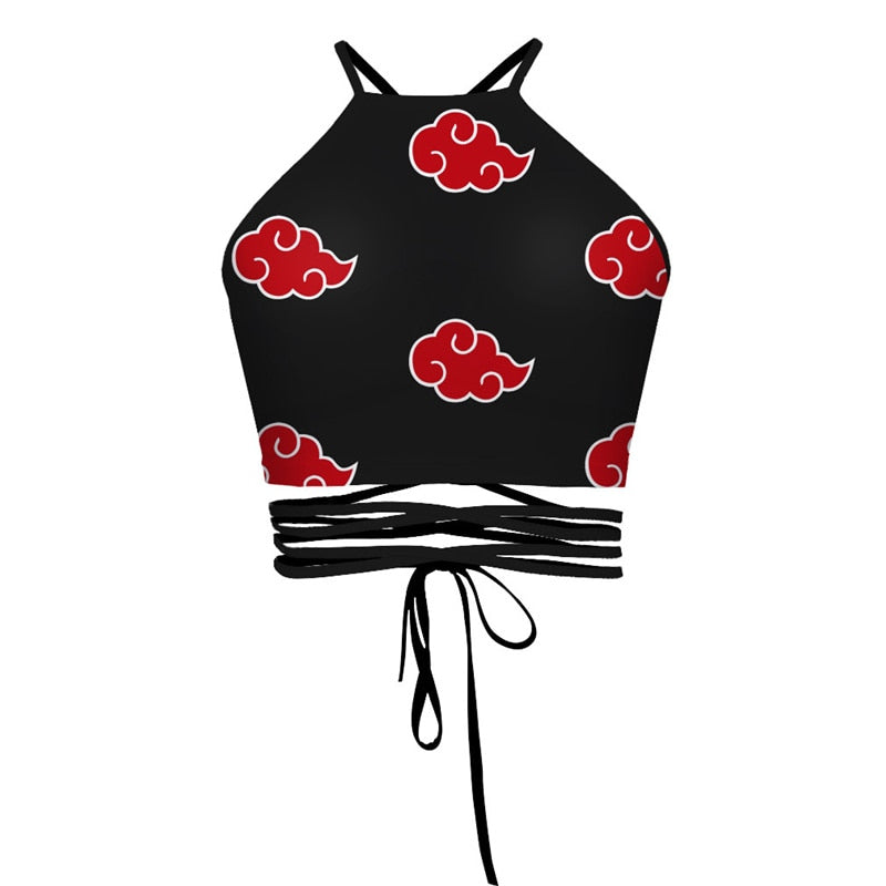Tank Top Cosplay Red Cloud naruto