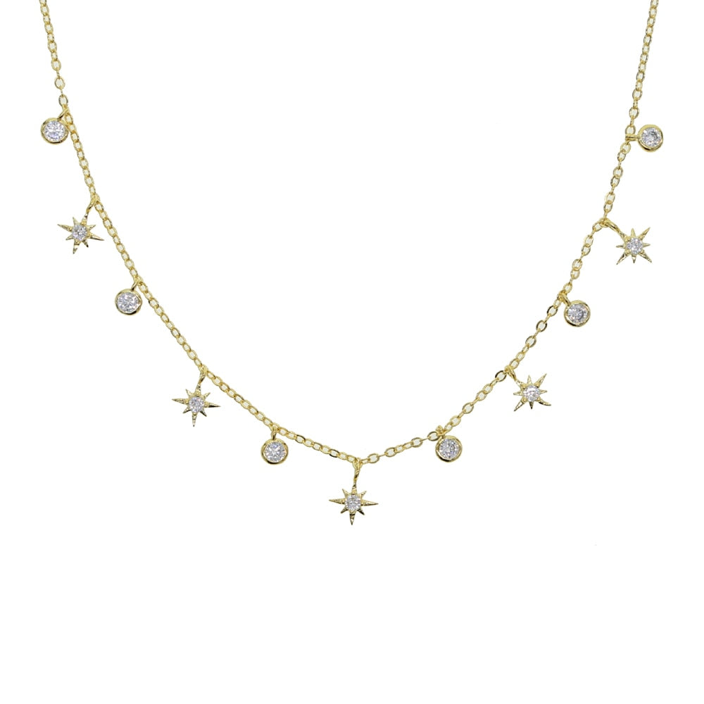 Star Charm Choker Necklace Secondary image